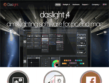 Tablet Screenshot of daslight.com